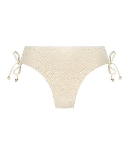 Rio Bikinitrusse Crochet, hvid