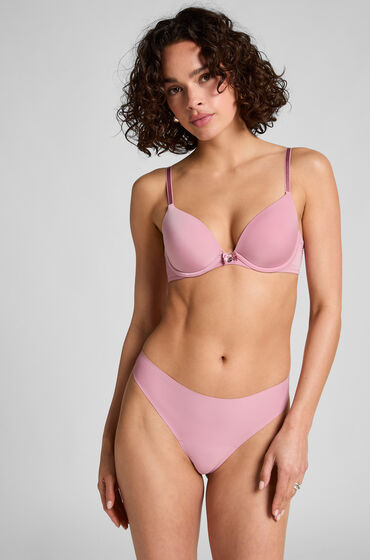 Hunkemöller Usynlig g-streng Lace Back pink