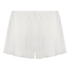 Pointelle shorts, Hvid