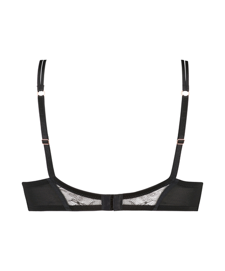 Ikke-formst&oslash;bt b&oslash;jle-bh Kelsey Lucy Hale, Sort