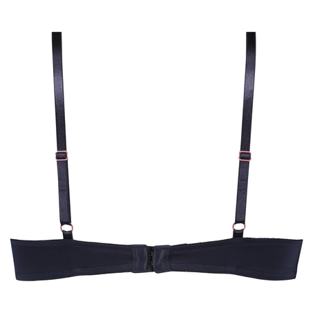 Formstøbt bøjle-bh Plunge, Blå