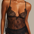 Cami Lace Delphine, Sort