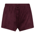 Short Velour, lilla