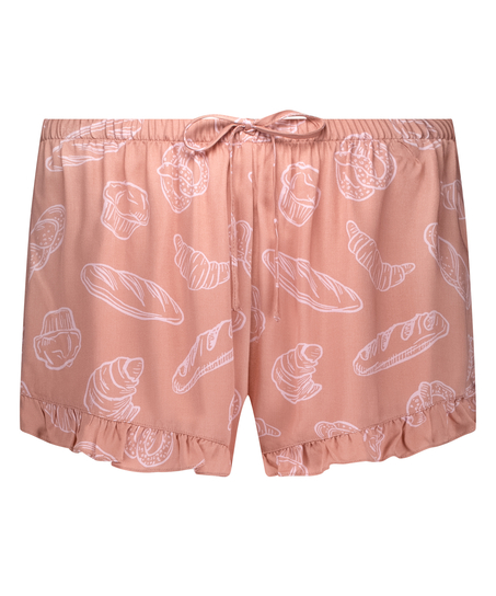 Pyjamasshorts, Beige