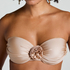Lima bandeau-bikinitop, Beige
