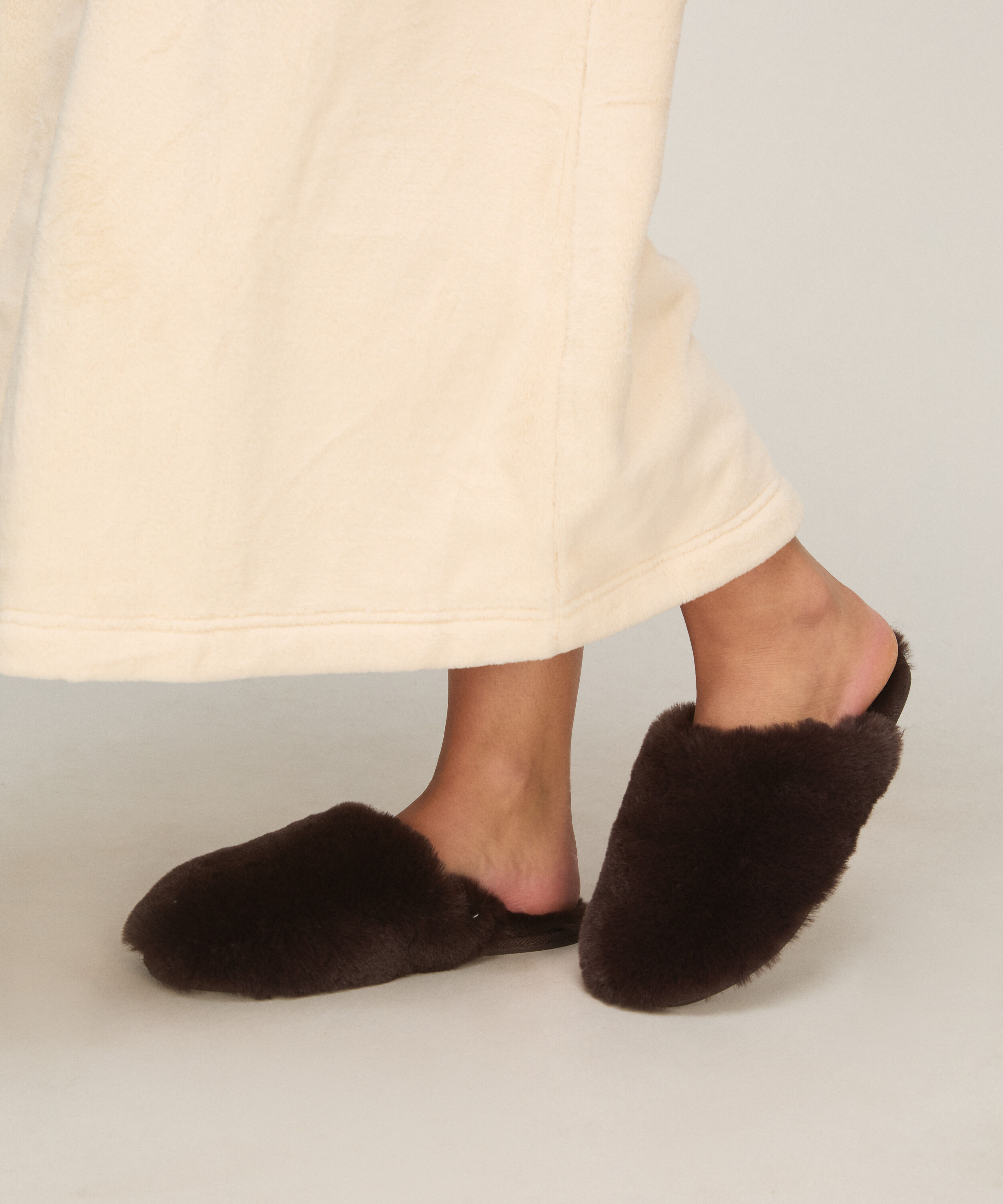 Hjemmesko Faux Fur