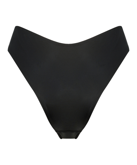 Brasilianske trusser med h&oslash;j udsk&aelig;ring Lexi, sort