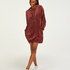 Velours Dress, Brown