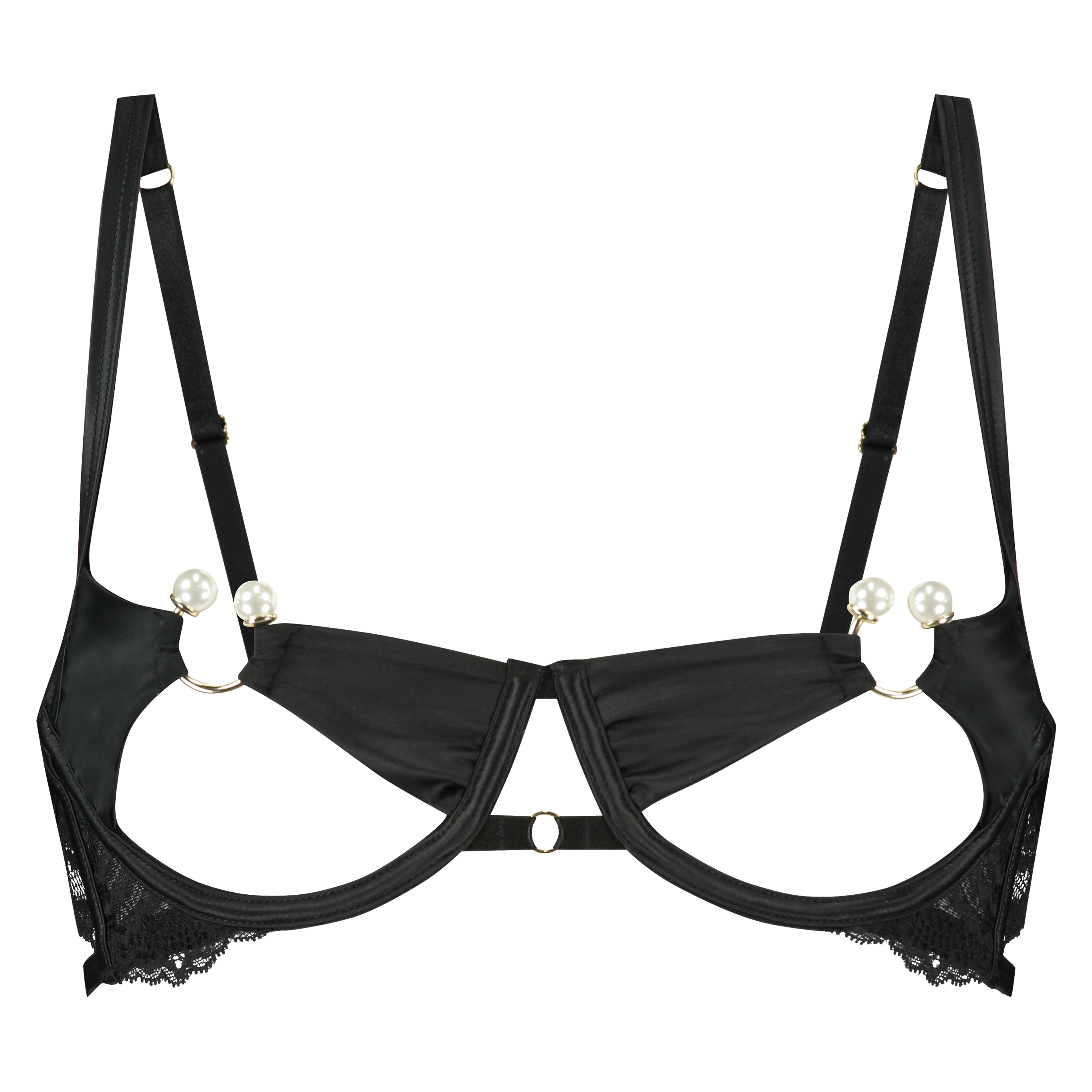 Ikke-formst&oslash;bt b&oslash;jle-bh Angelica, Sort, main