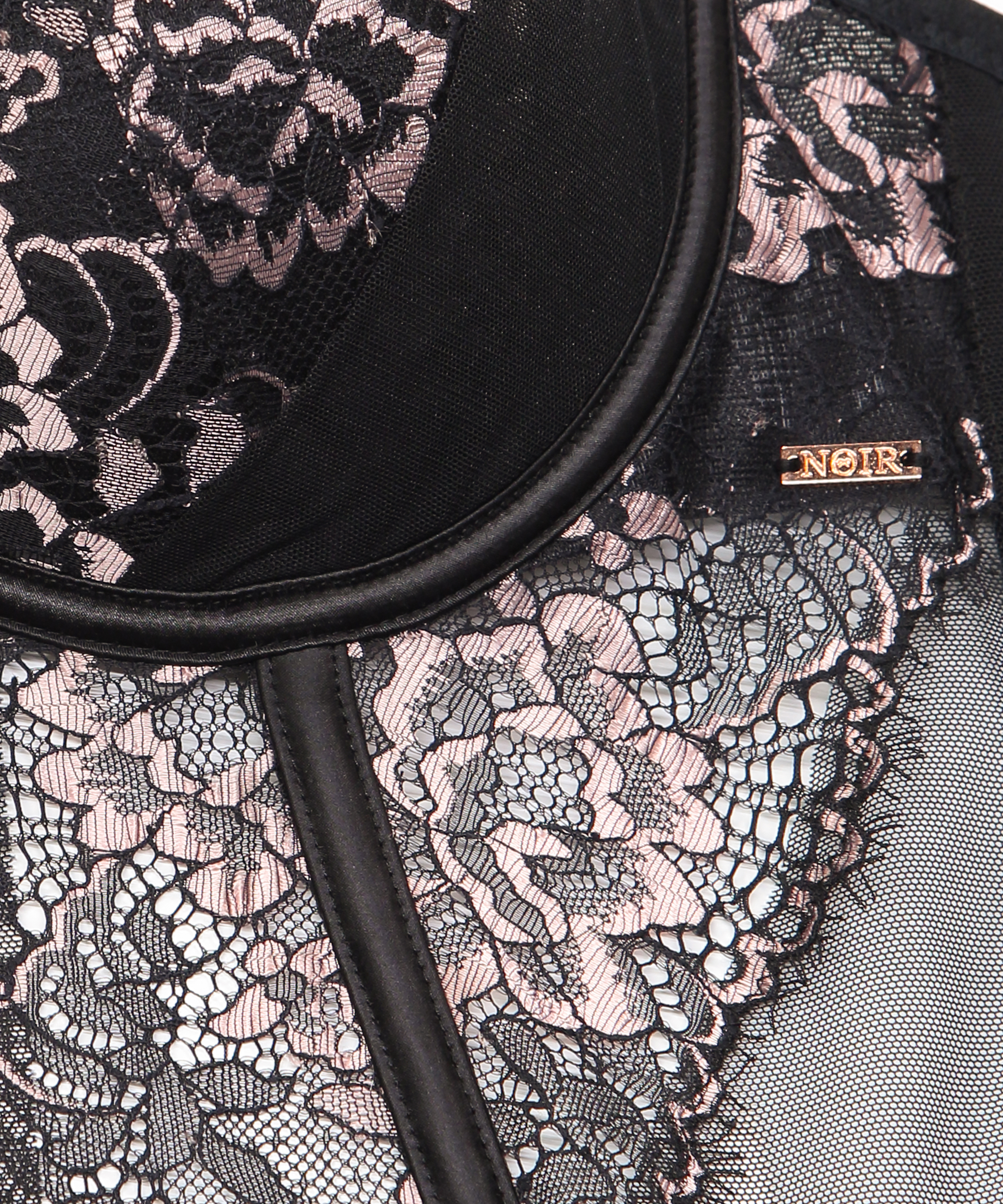 Bustier Maria, Sort, main