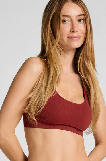 Hunkemöller Bralette Scoop Dianne rød