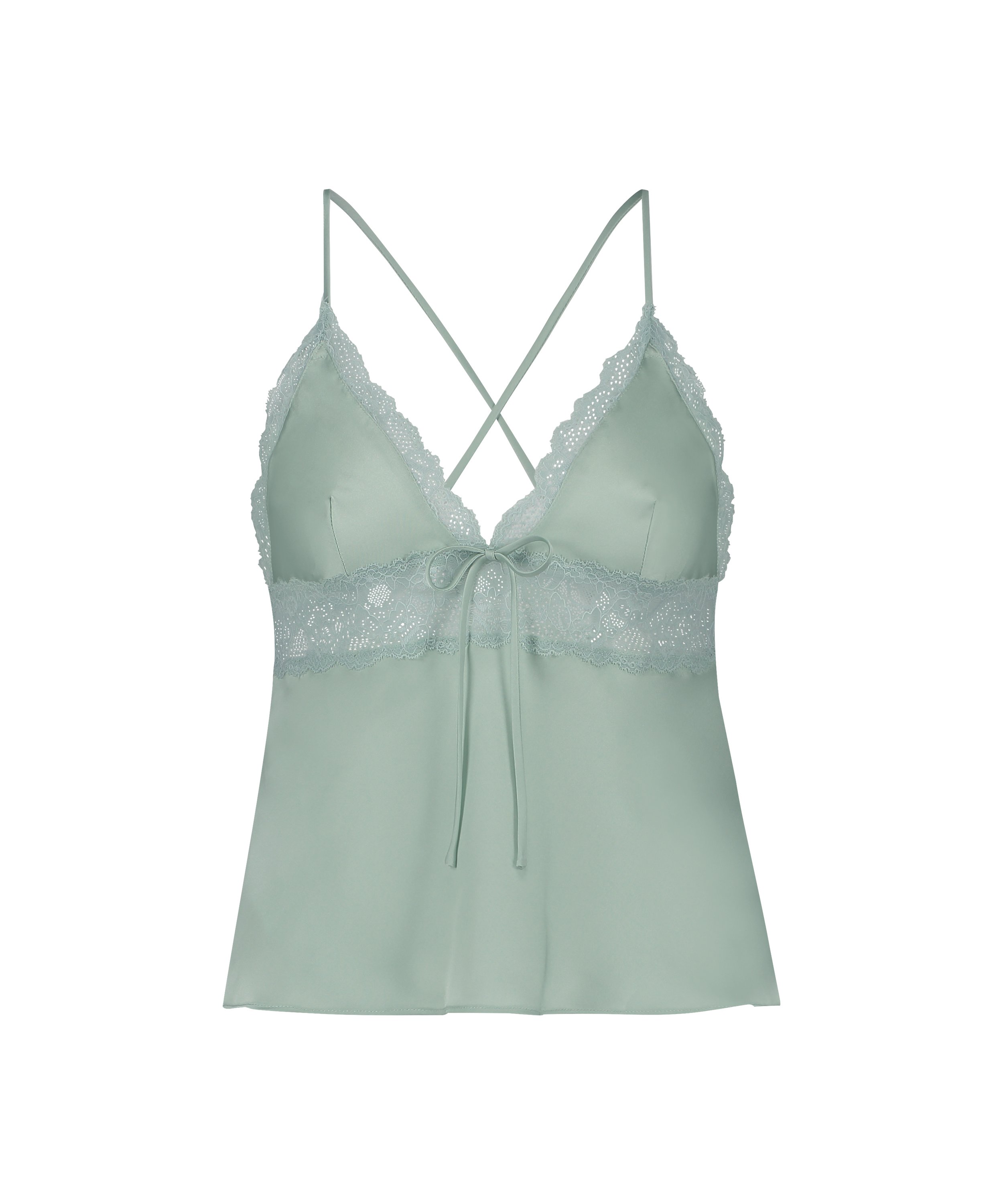 Camitop Satin Marcela, Gr&oslash;n, main