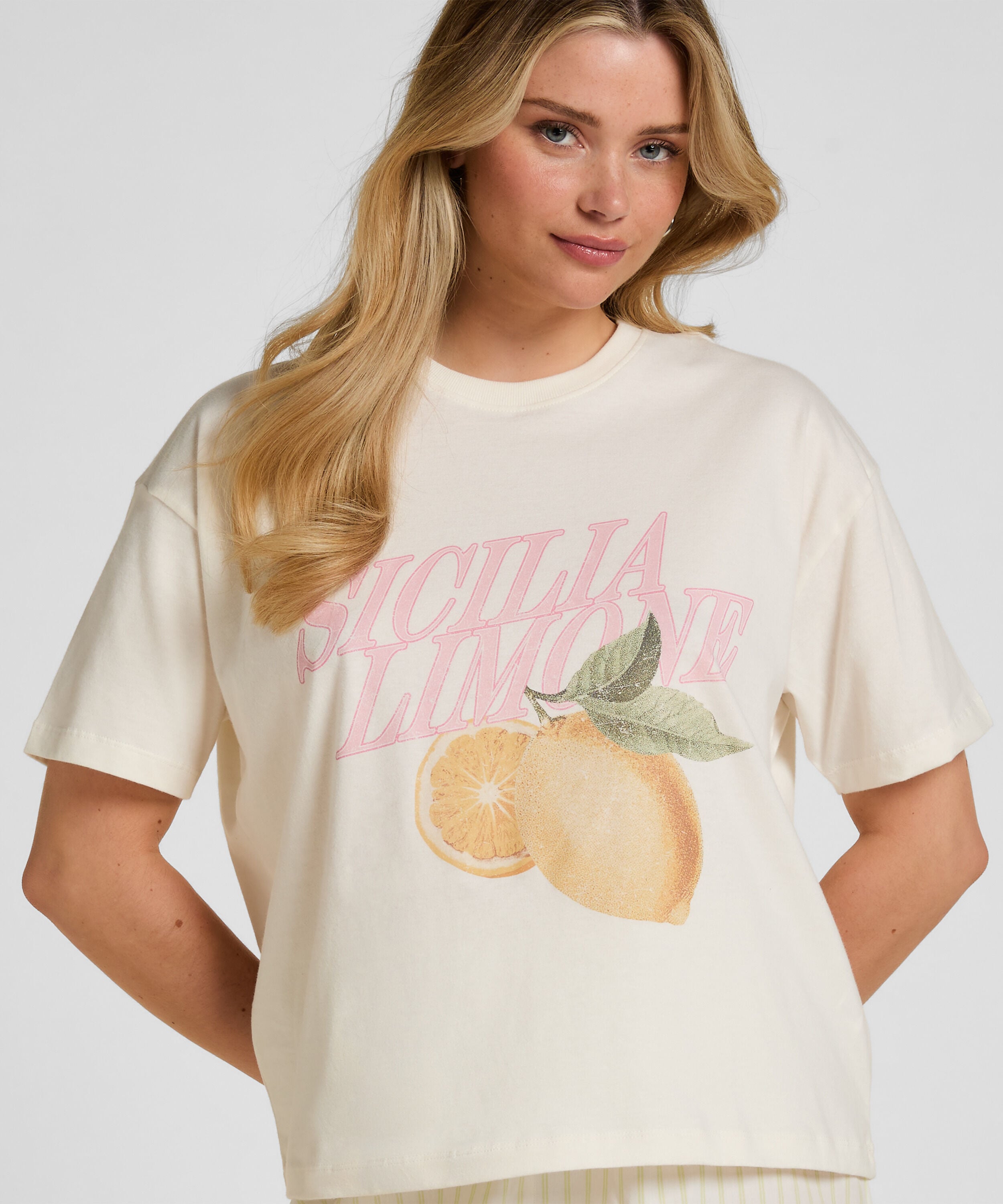 T-shirt med Print