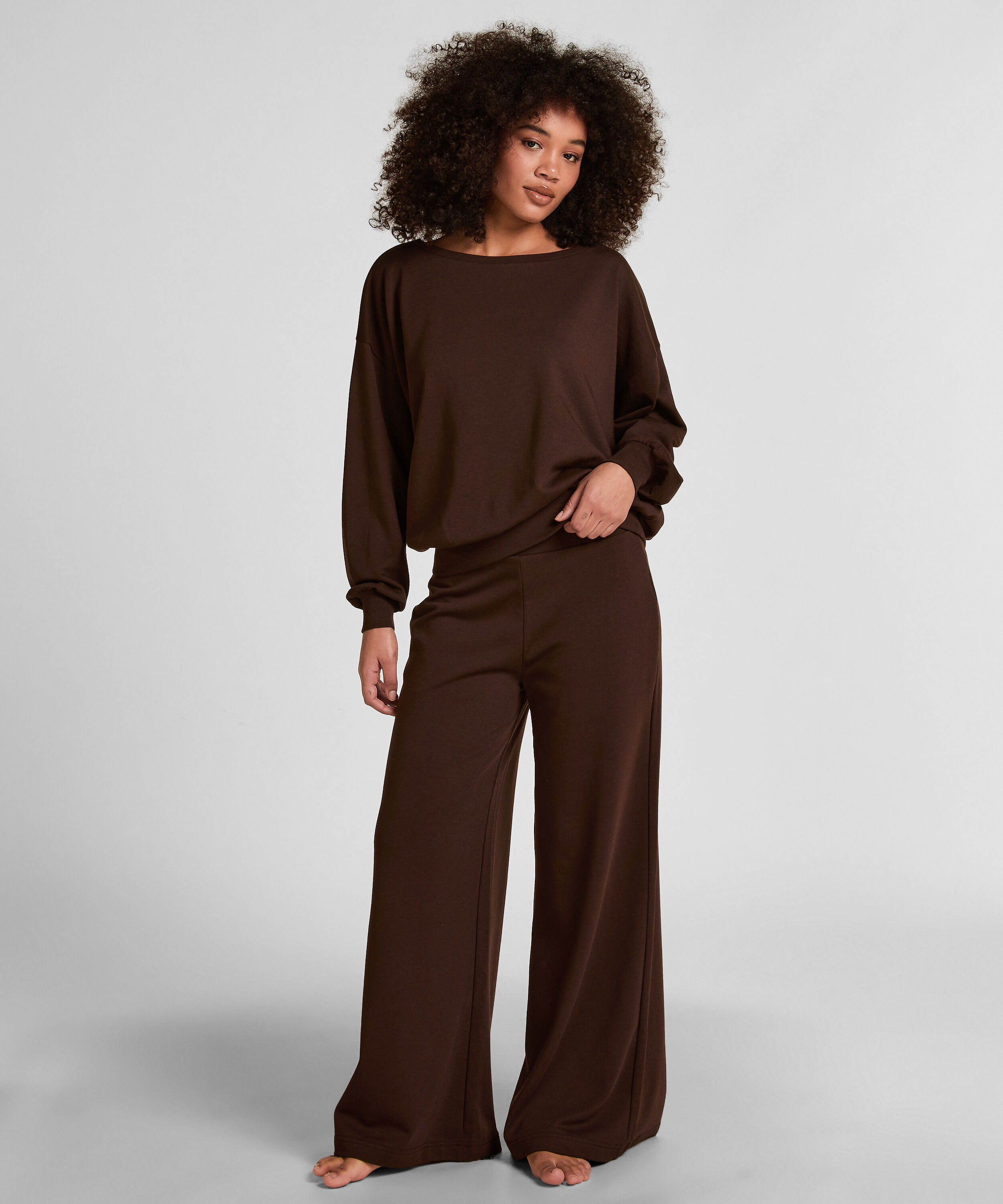 Sweatpant Rory, Brun