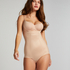 Opstrammende body i scuba-stof, Beige