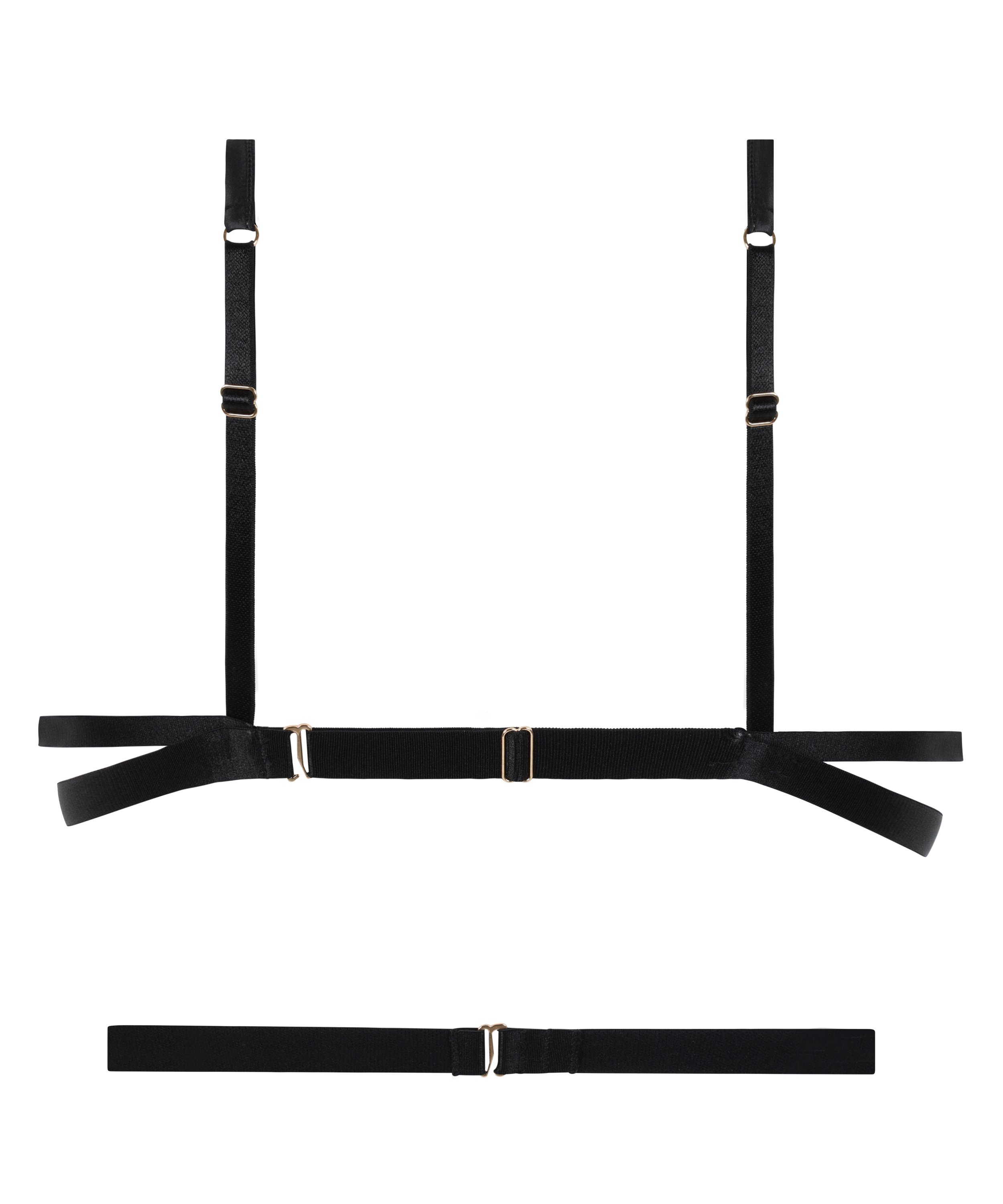 Bralette Nisha, Sort, main