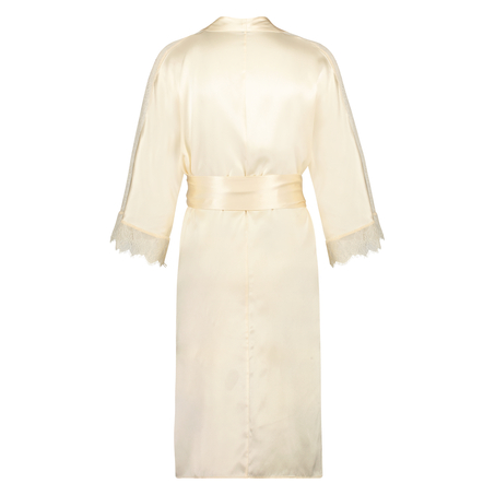 Kimono Silk Lace, Beige
