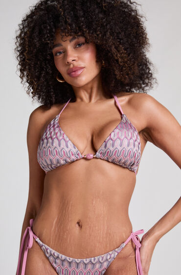 Hunkemöller Trekantsbikinitop Cali Lyserød