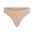Usynlig basis-g-streng, Beige