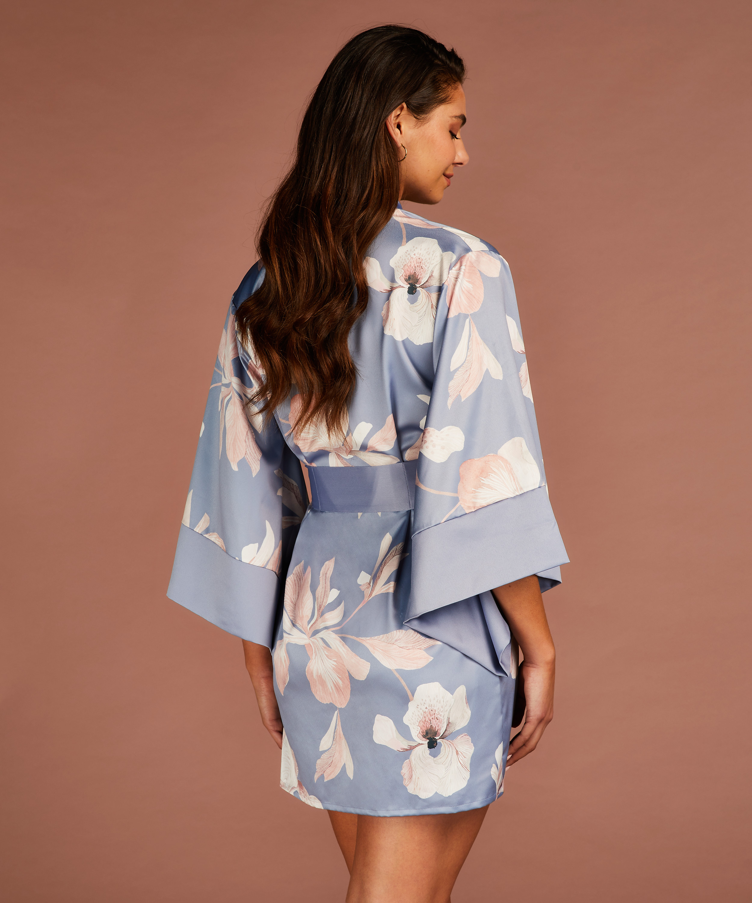 Kimono Isla, blå, main