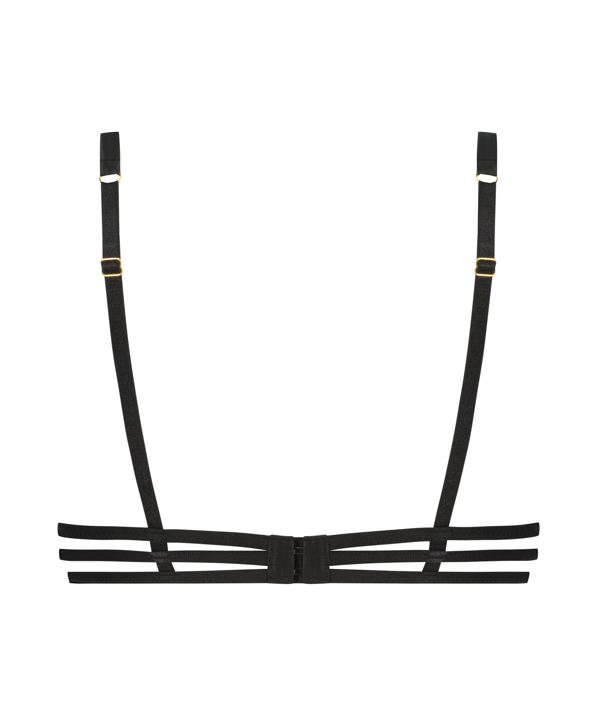 Ikke-formstøbt bøjle-bh Alex Pride, Sort, main