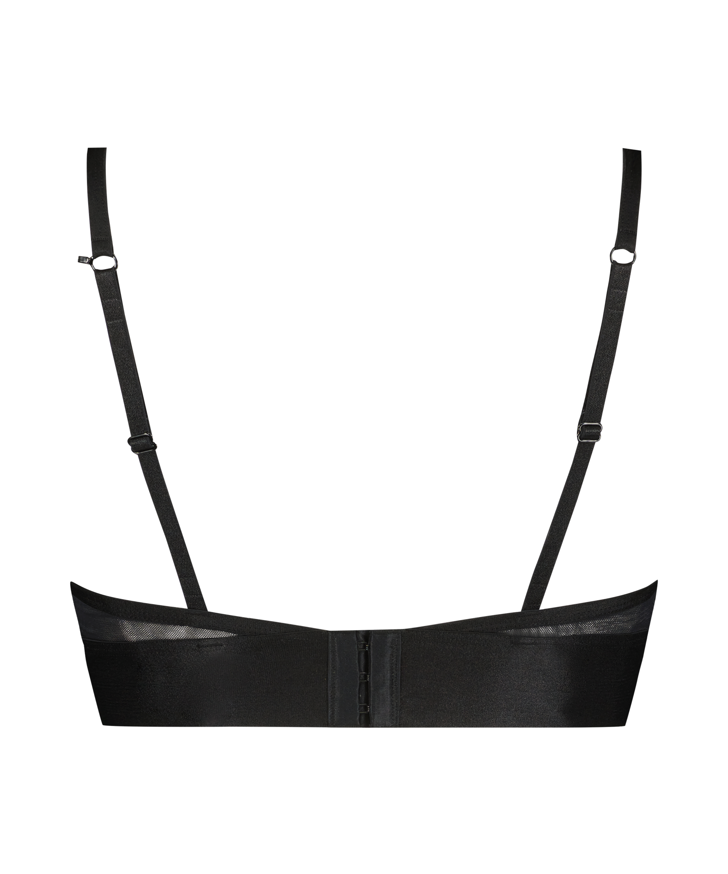 Bralette mesh Flexing, Sort, main