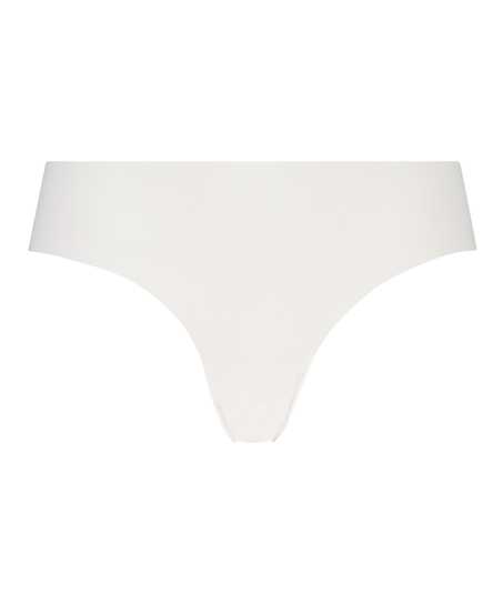 Invisible brasiliansk trusse, hvid