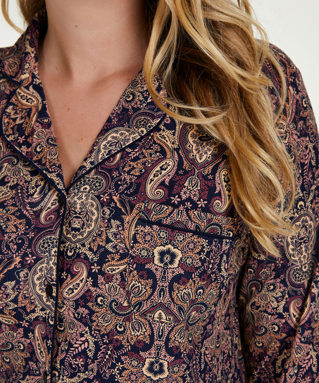 Pyjamass&aelig;t, bl&aring;