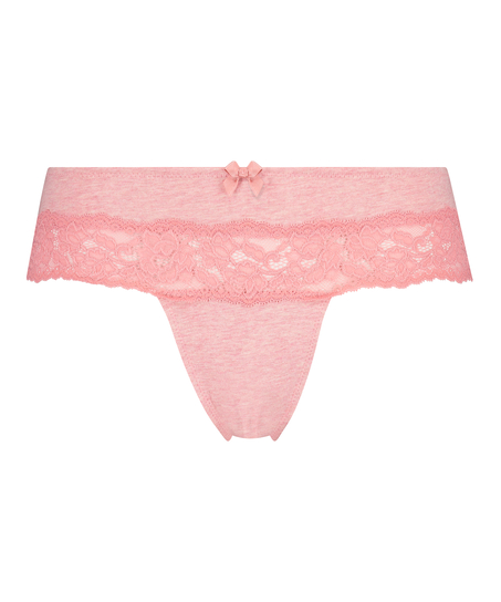 Boxerstreng bomuld, pink