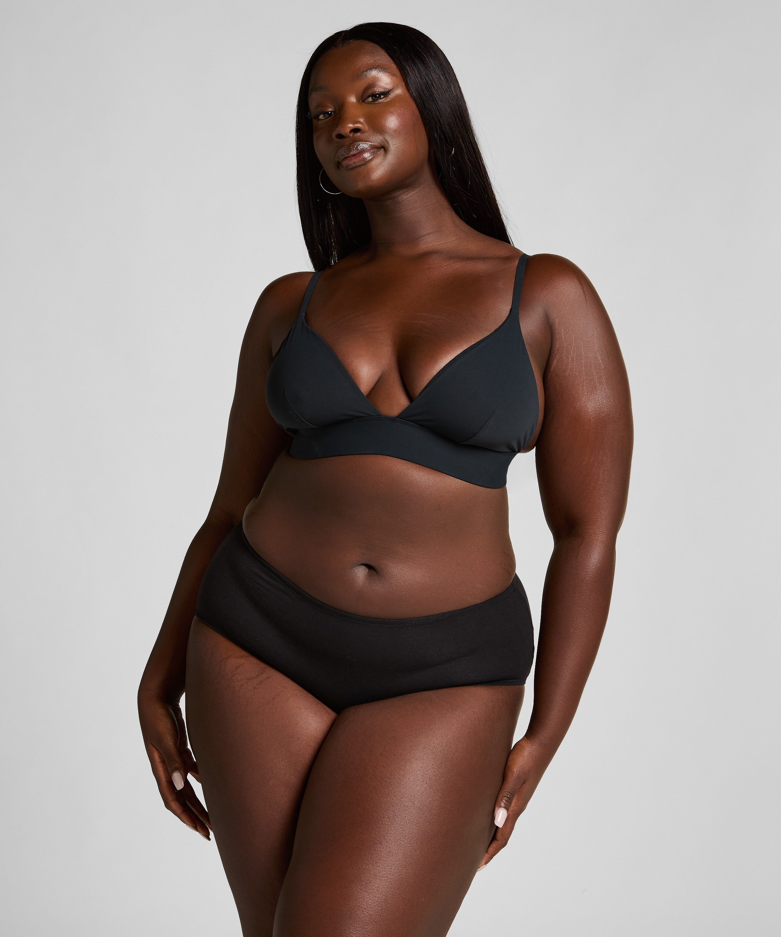 Superslip midi, Sort, main