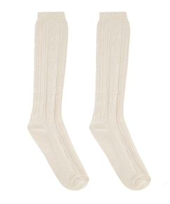 Varme sokker Myla, hvid