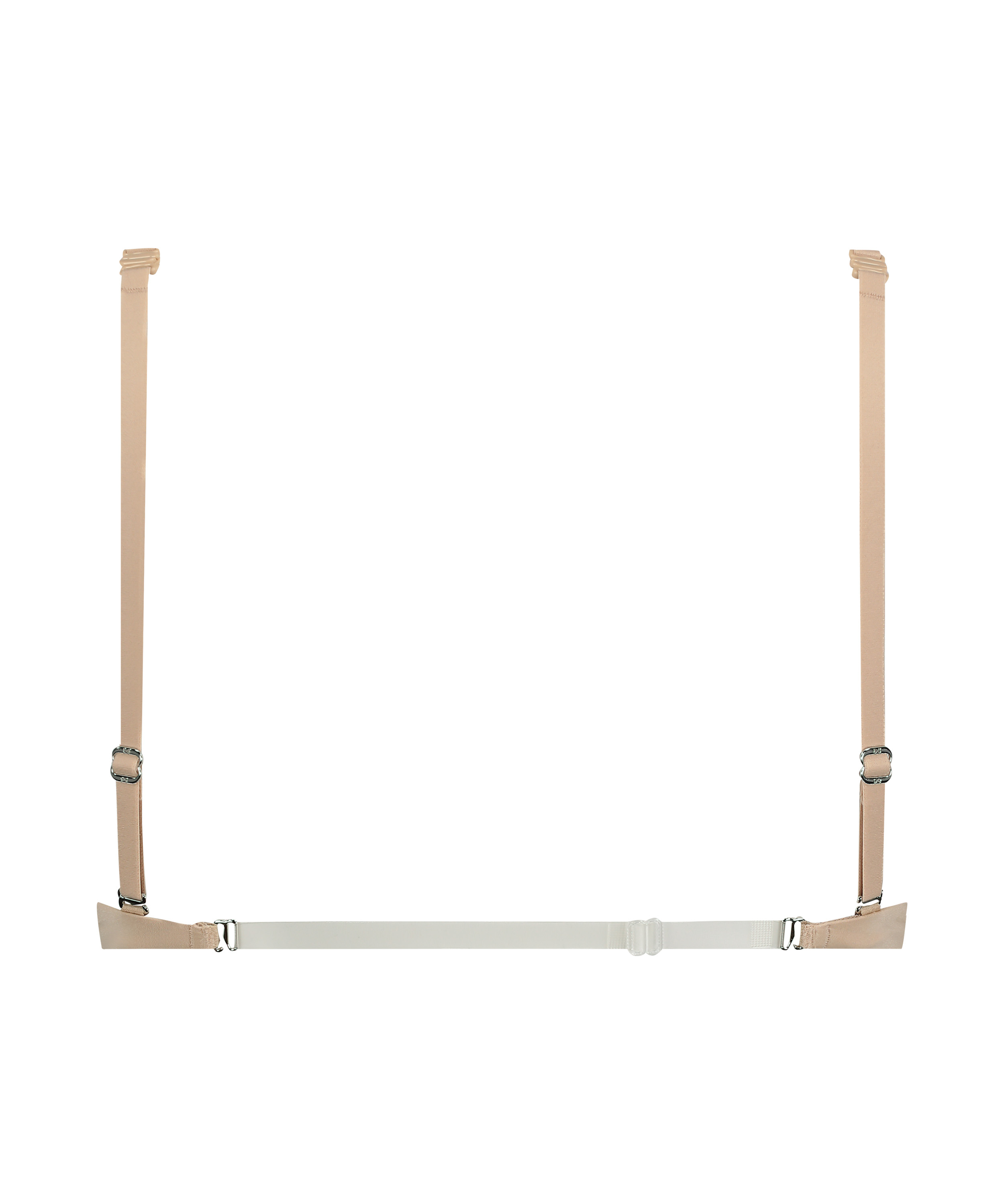 Formstøbt bøjle-bh Transparant Back Multiway, Beige, main