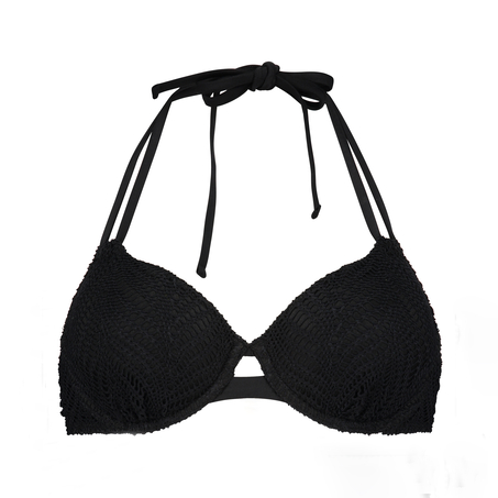 Bikini Top hæklet, Sort