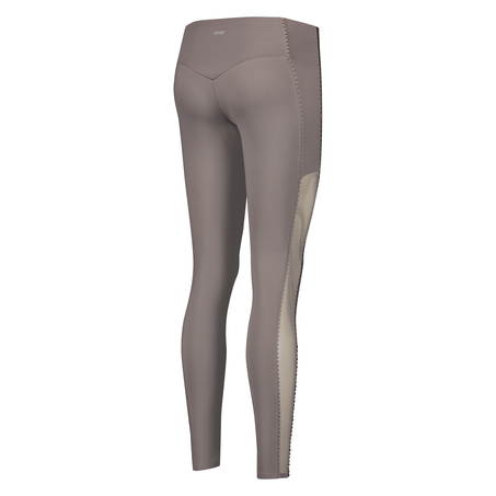 HKMX High waisted sport legging Scallop, Gr&aring;