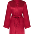 Satin kimono, Rød