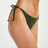 Luxe string bikinishorts, grøn