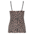 Cami Velours leopard, Lyserød