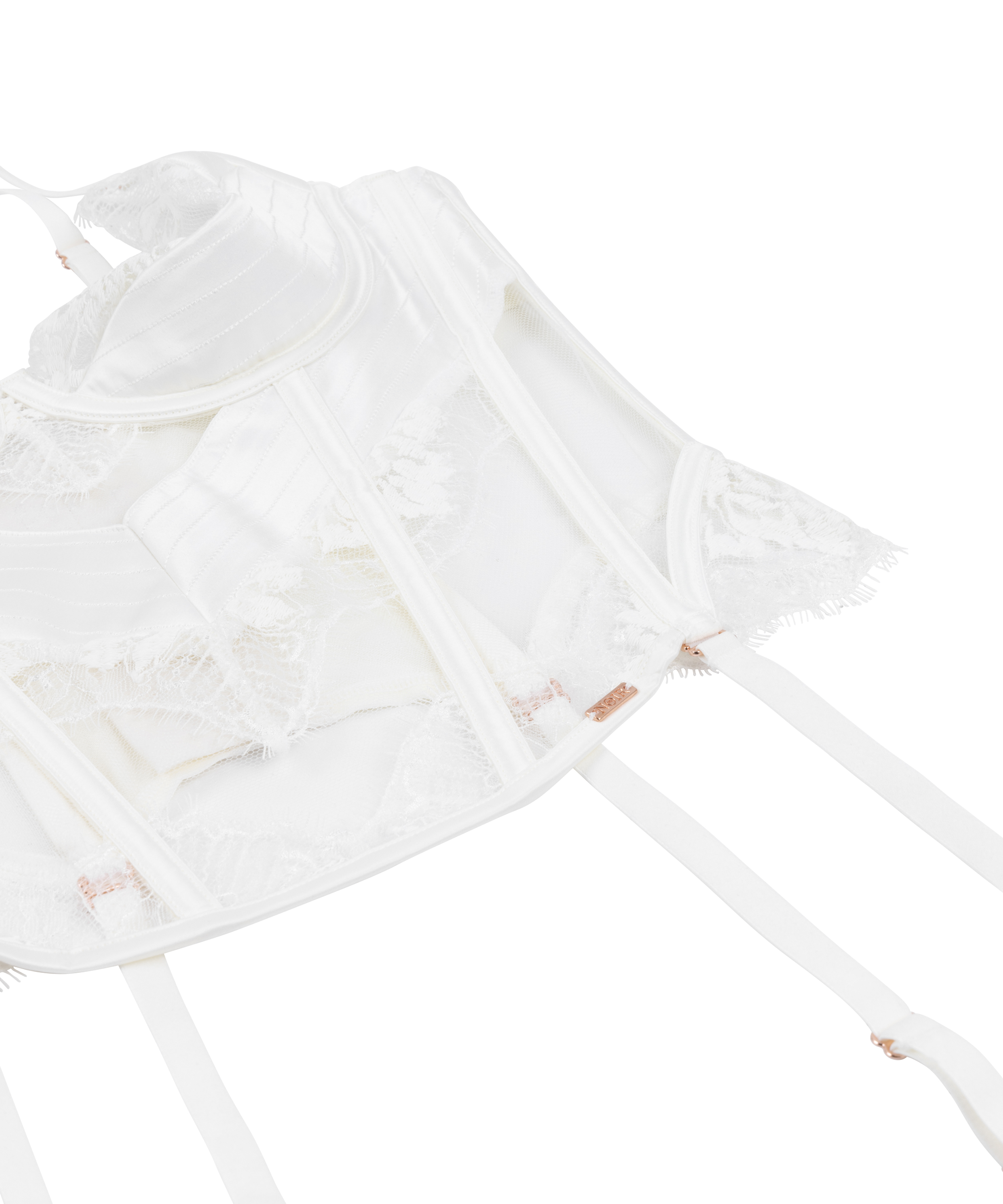 Bustier Tiah, Hvid, main