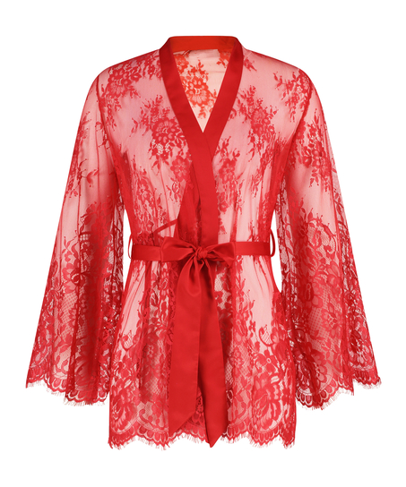 Kimono Lace Isabelle, Rød