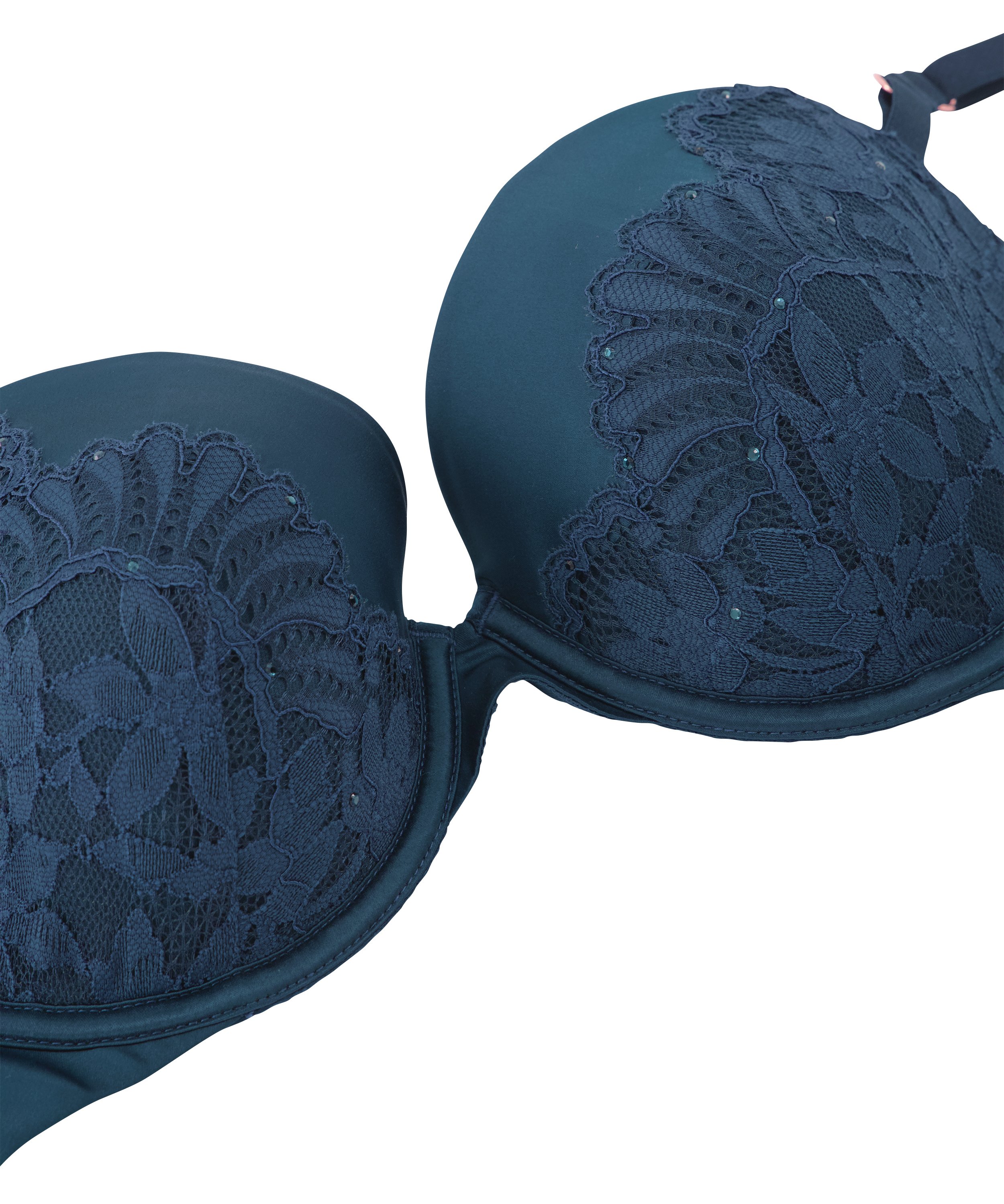 Formstøbt bøjle-bh Josien, Blå, main
