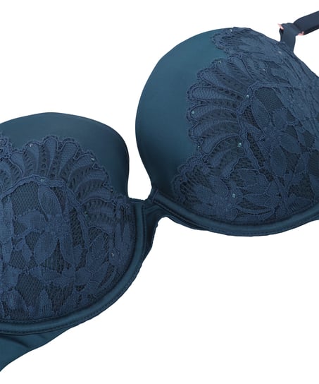 Formstøbt bøjle-bh Josien, Blå