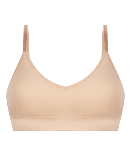 Dide trekantsbralette, Beige