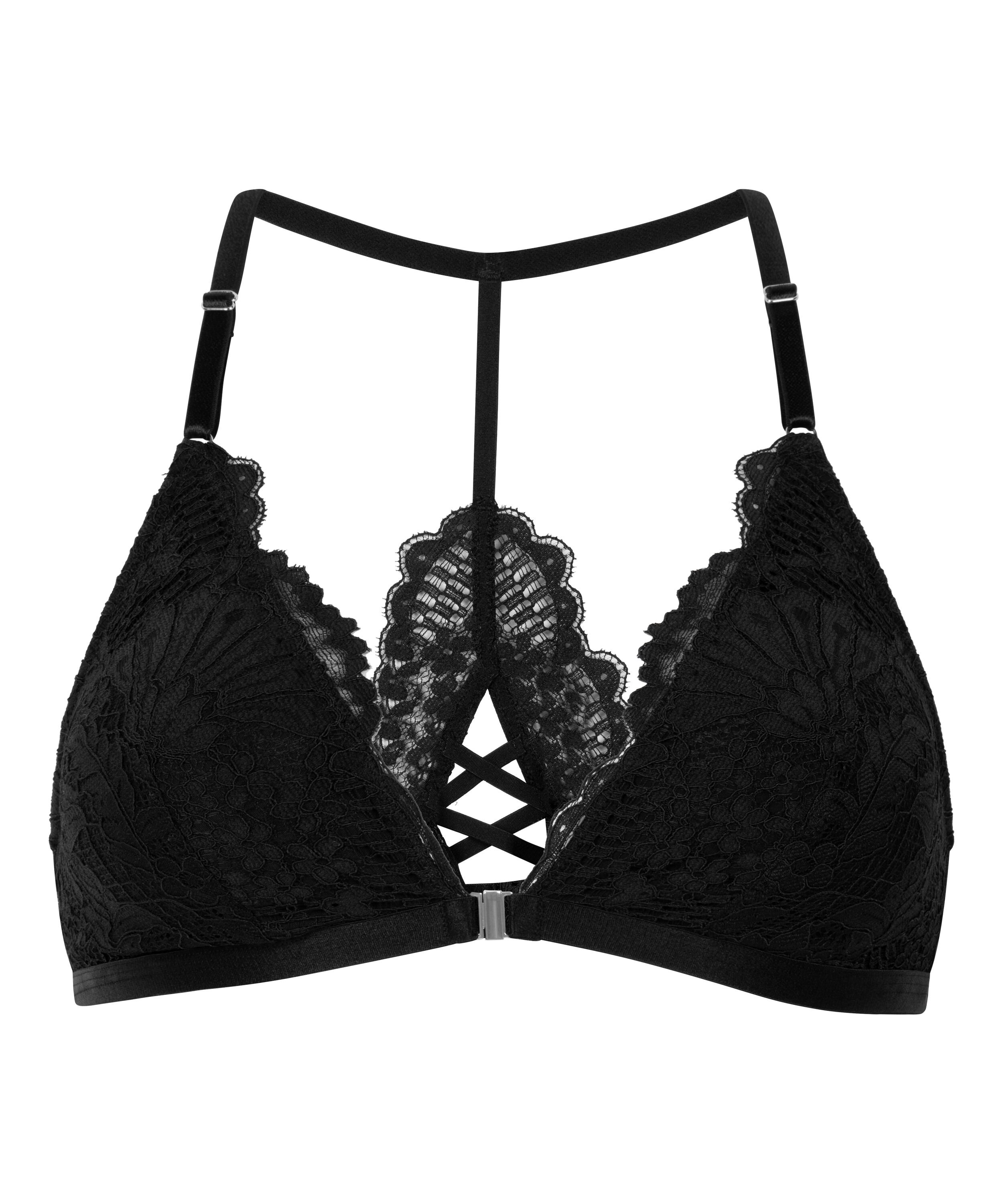 Bralette Whitney, Sort