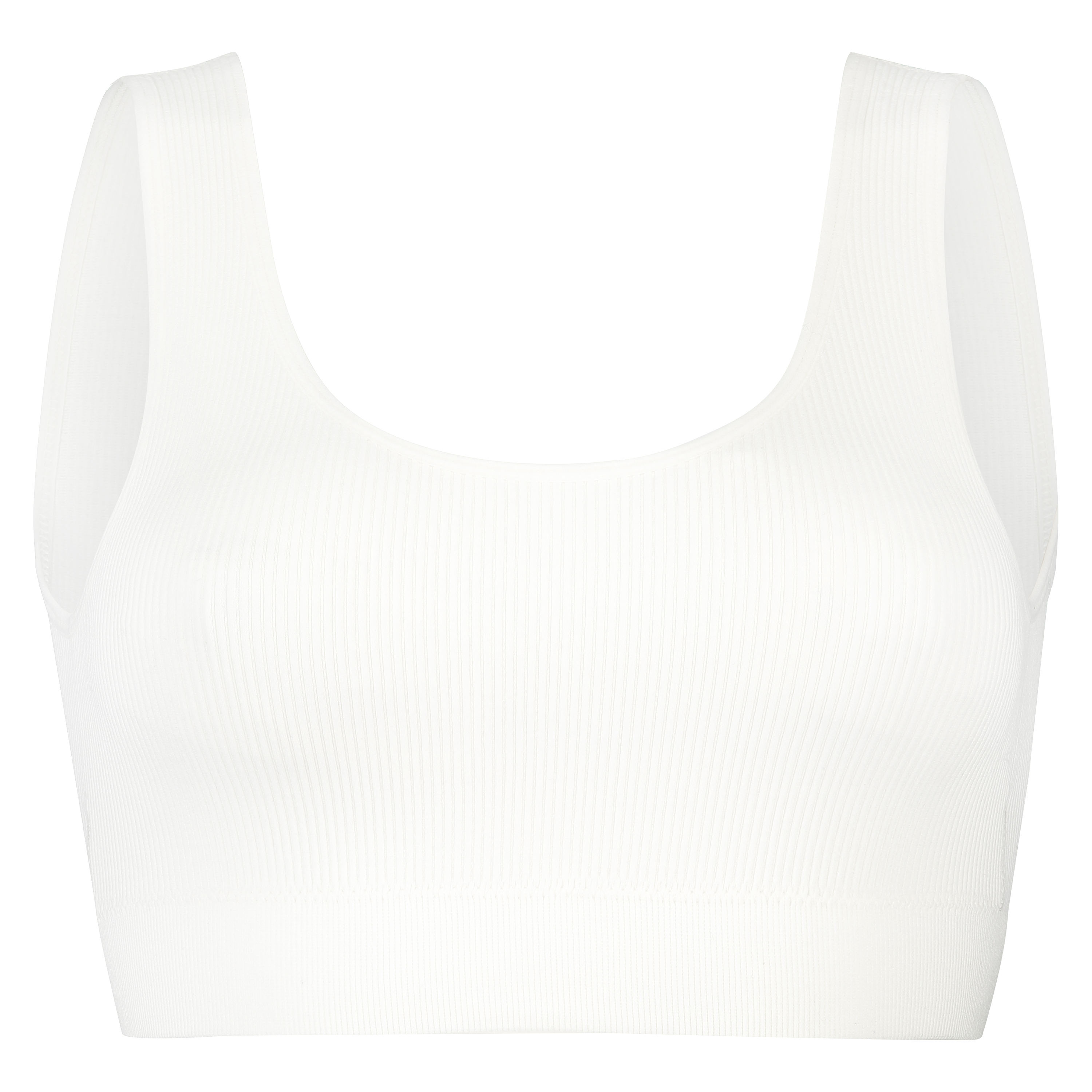 S&oslash;ml&oslash;s bralette, Hvid, main