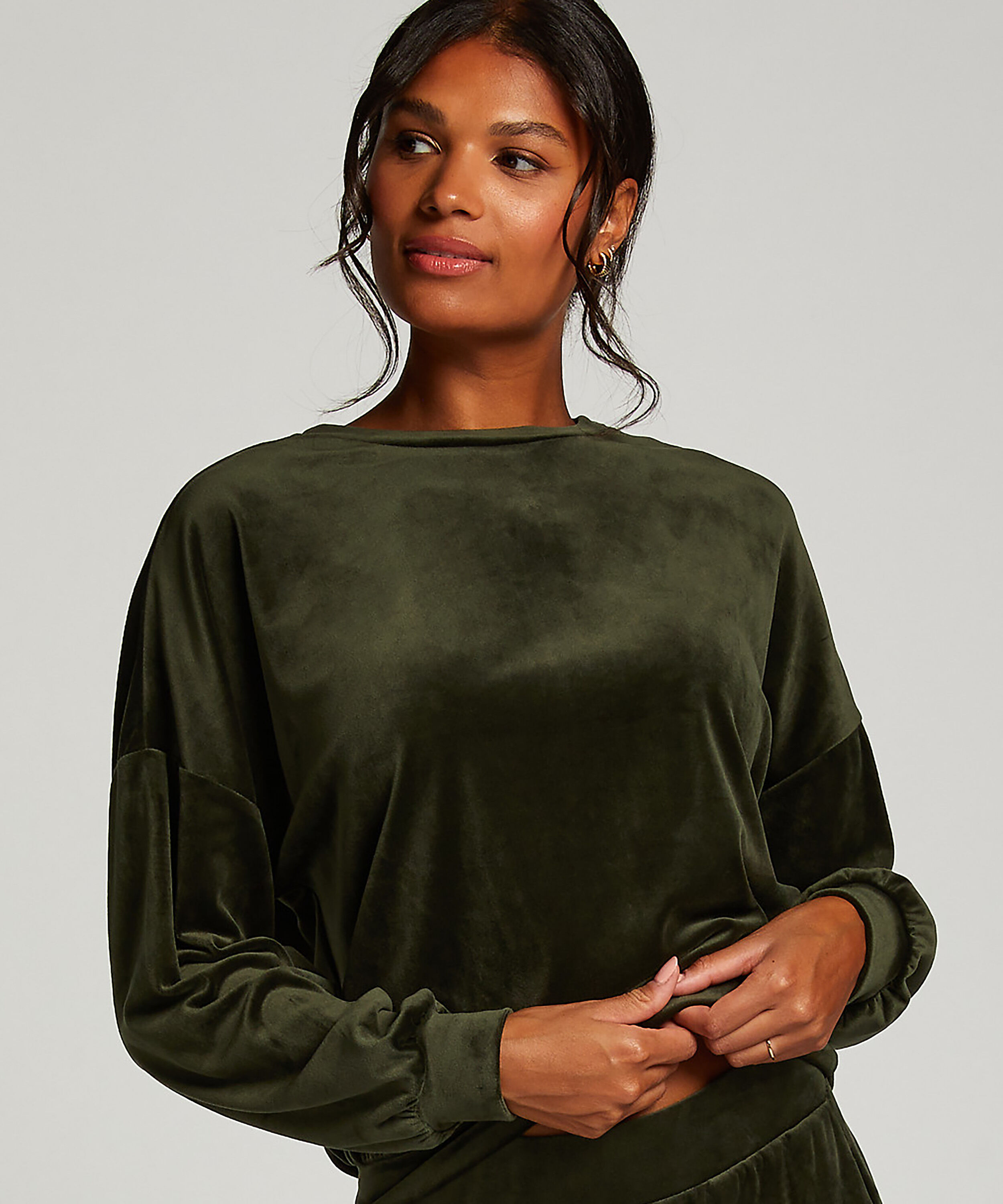Velourtop, Grøn