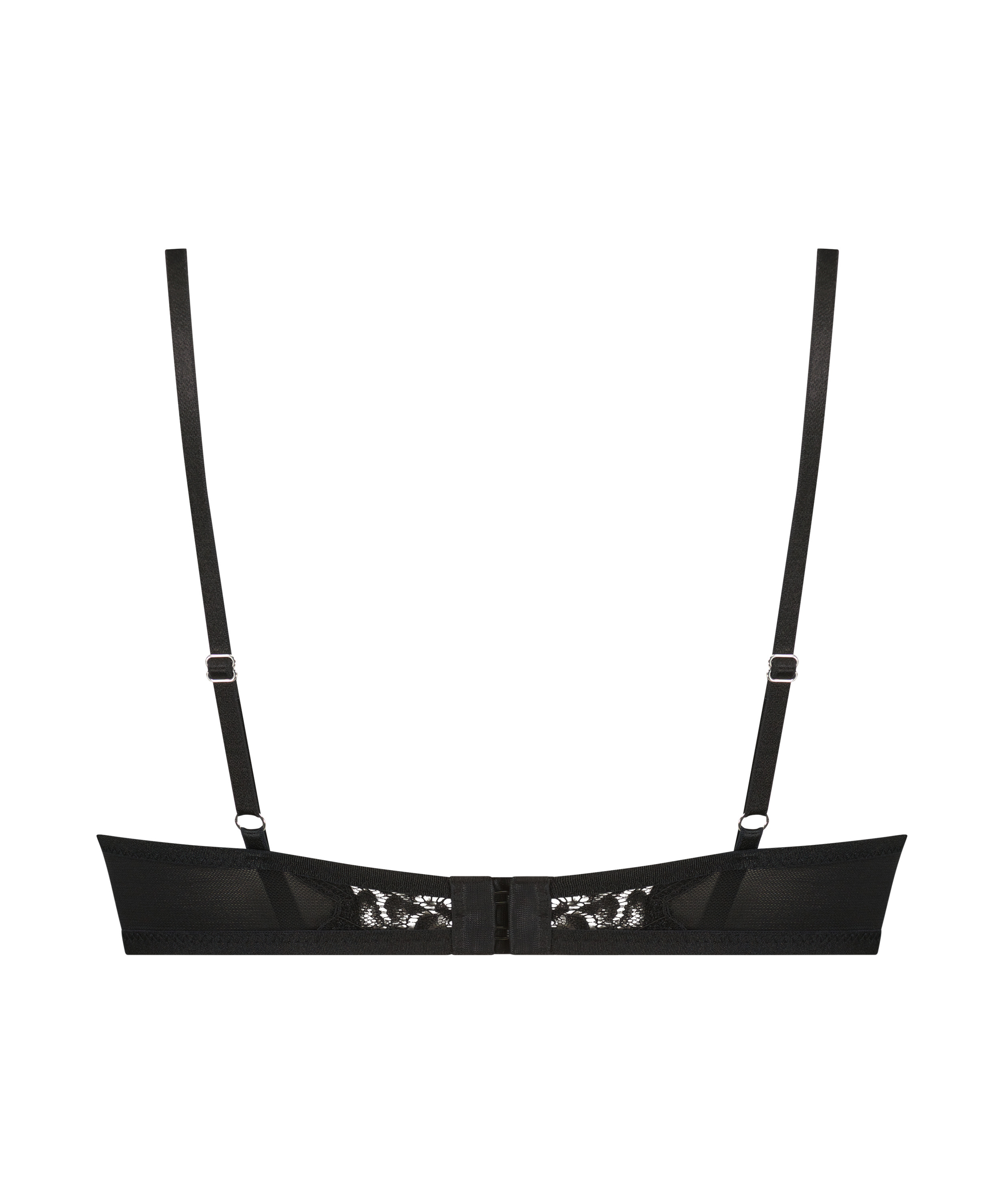 Ikke-formstøbt bøjle-bh Lotta, Sort, main
