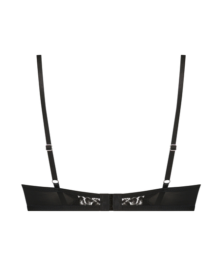 Ikke-formstøbt bøjle-bh Lotta, Sort