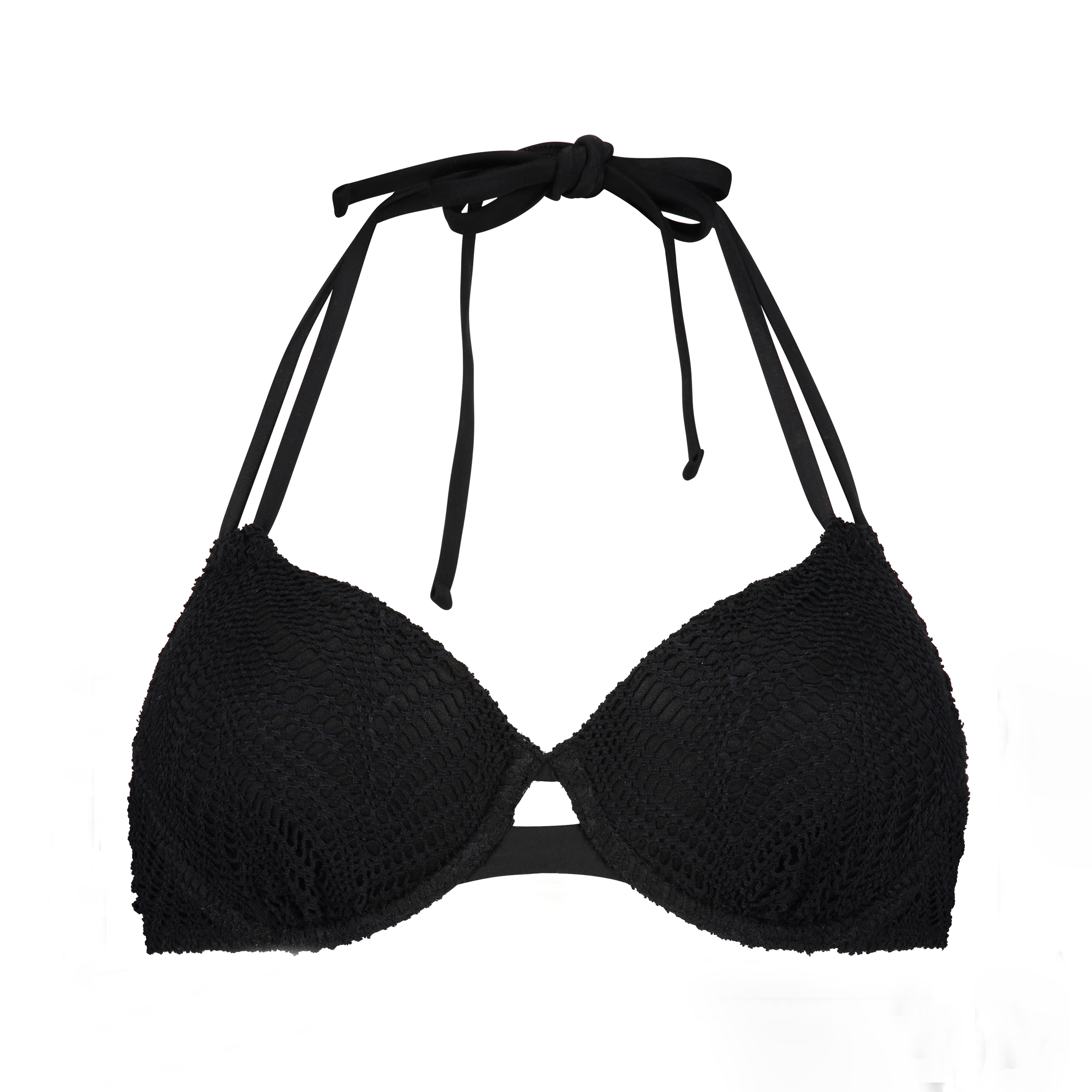Bikini Top h&aelig;klet, Sort, main