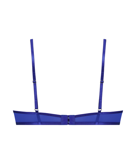 Ikke-formstøbt bøjle-bh Isabelle, Blå