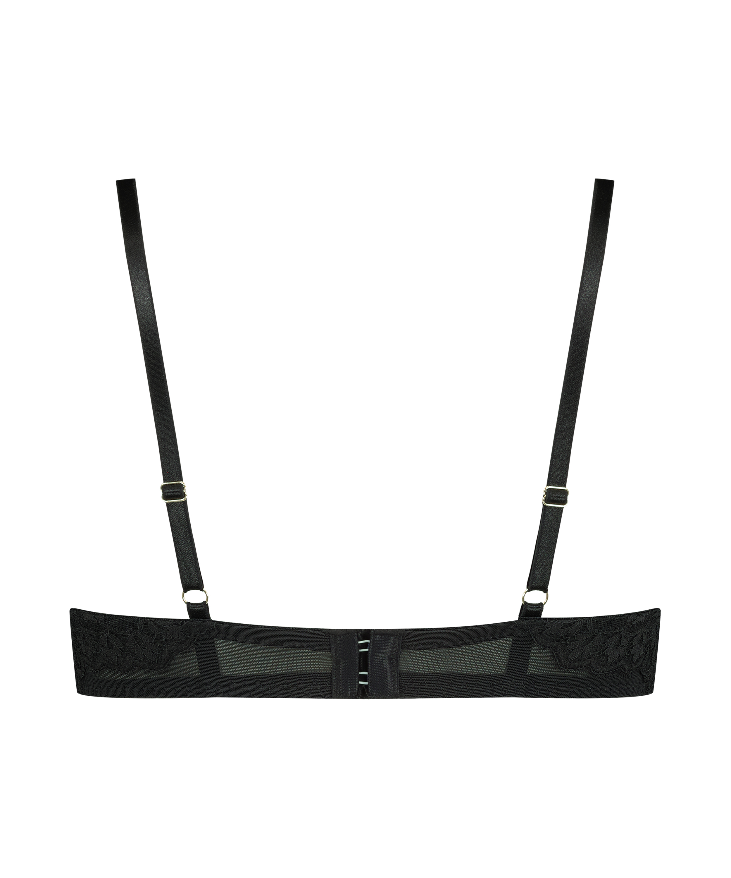 Ikke-formstøbt bøjle-bh Claire, Sort, main